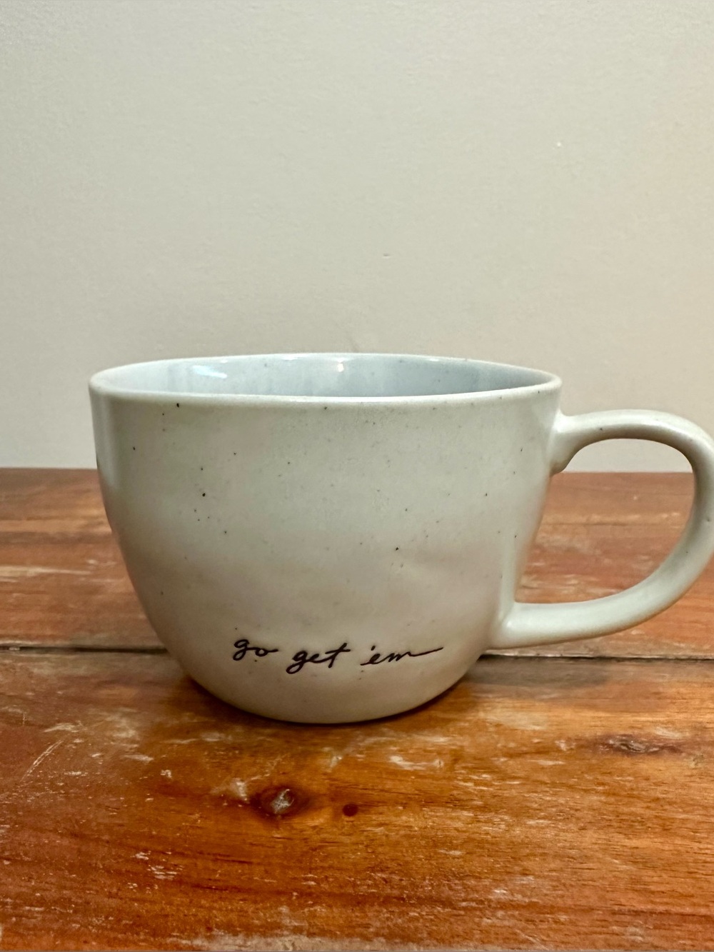Go Get Em Speckled Stoneware Mug Hearth & Hand